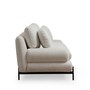 Modernes Sofa 3-Sitzer Creme 7