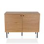 Linno S Sideboard mit 2 Türen Eiche Braun 0