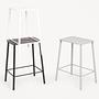Adam Mono Garden Stool White 4