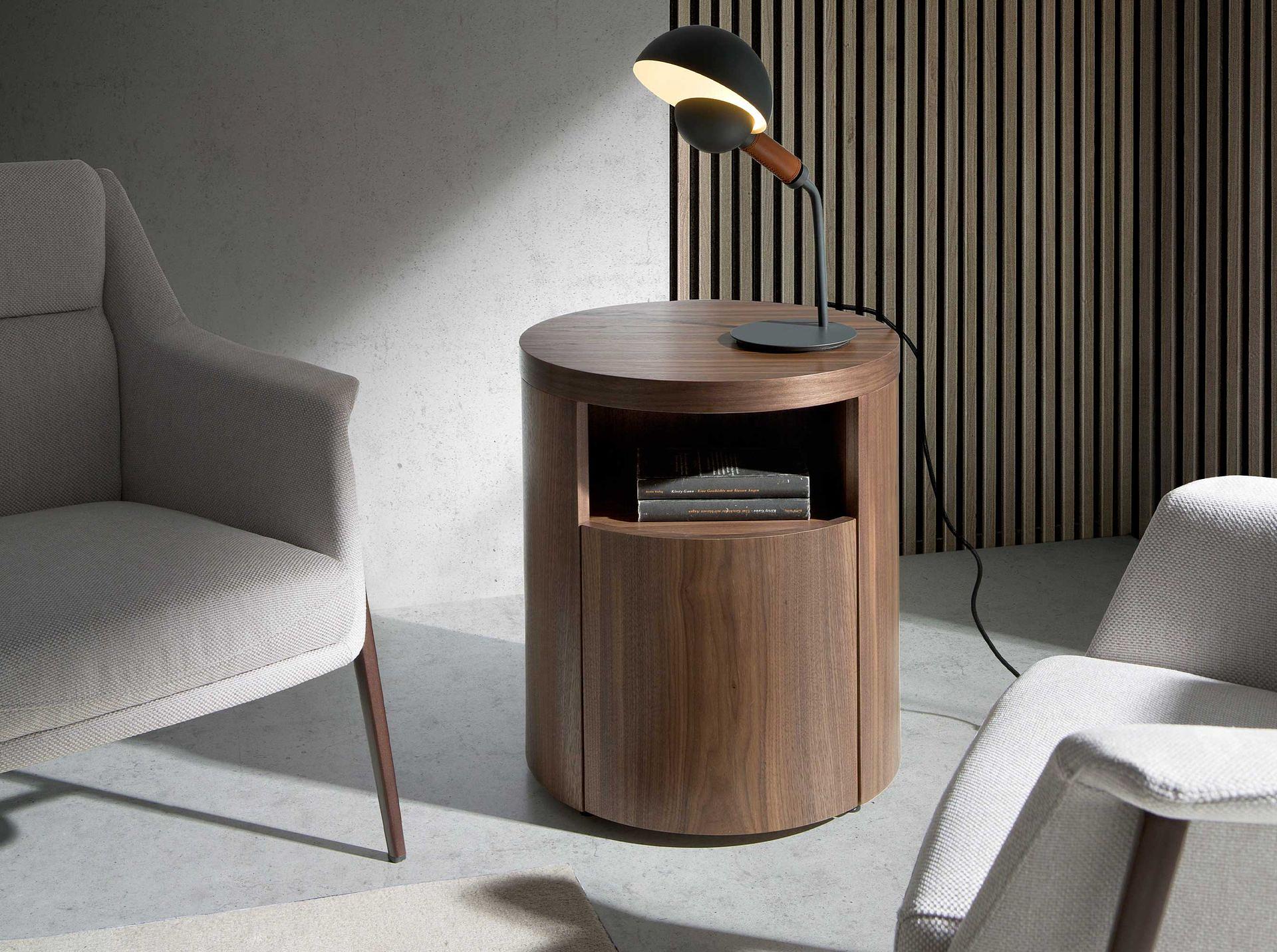 Beistelltisch Braun Ø 48cm 0