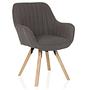 Scandi Soft Dining Chair Swivel Dark Grey 3