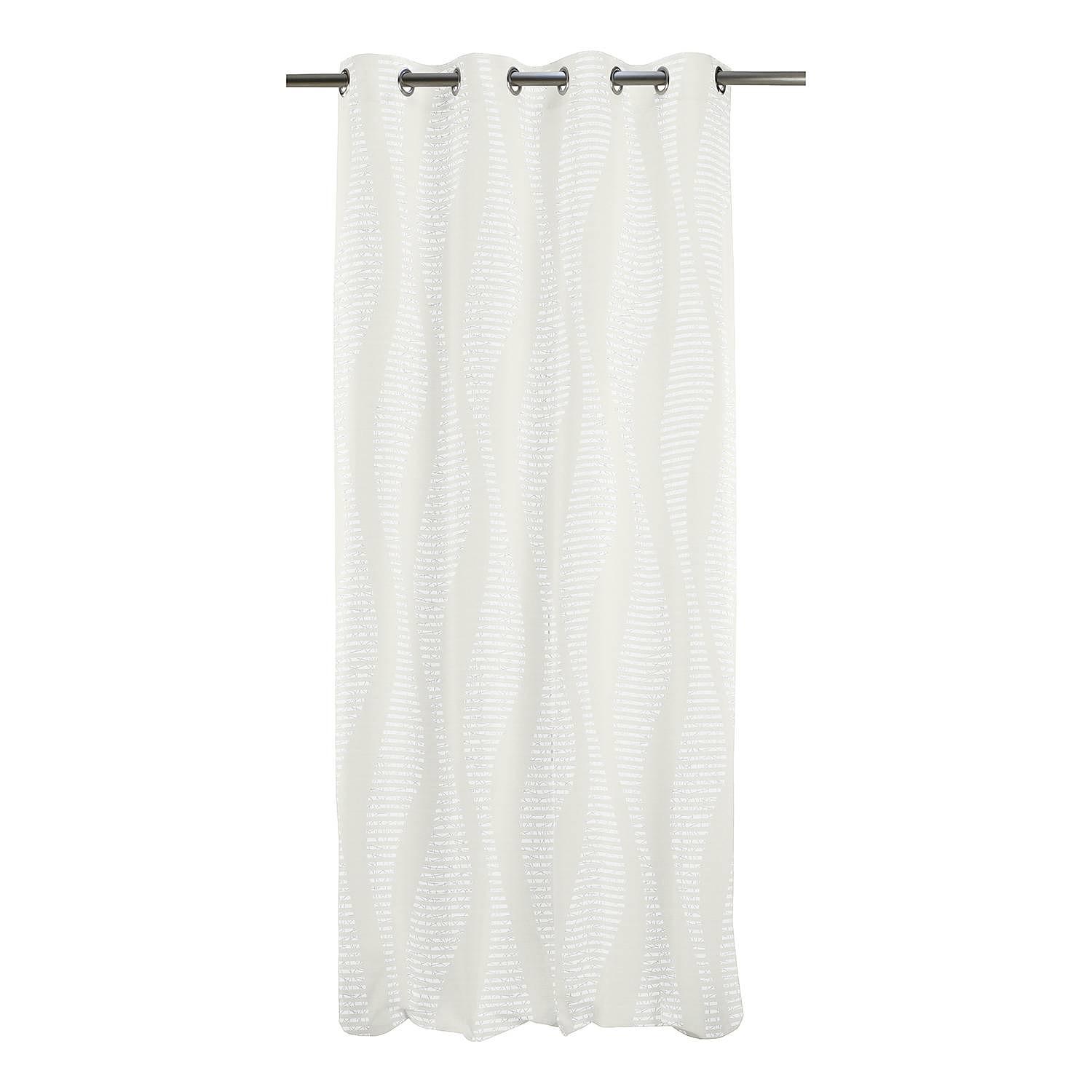 Ösenschal Vinka Polyester / Viskose Weiß 0