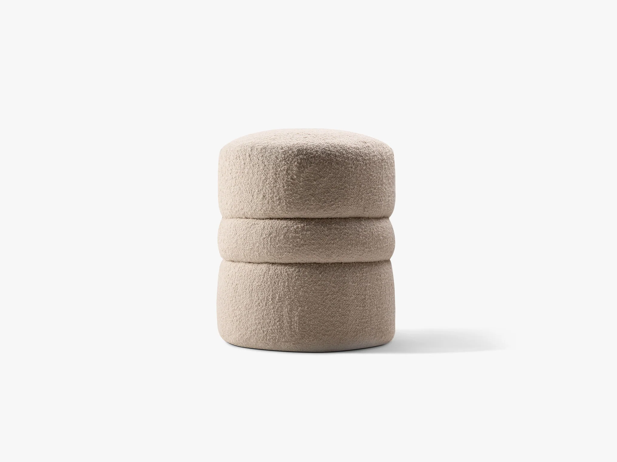 Alexa Pouf Baumwolle Natural 45x40x50 cm 1