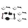 LED-Beleuchtung Portland 5er-Set Kombi A Kaltweiss 0