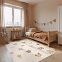 Children's Rug Tiny Zoo Polypropylene Jute Cream 120 x 170 cm 2