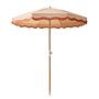 Sonnenschirm LA VACANZA Buchenholz  Baumwolle Apricot 0