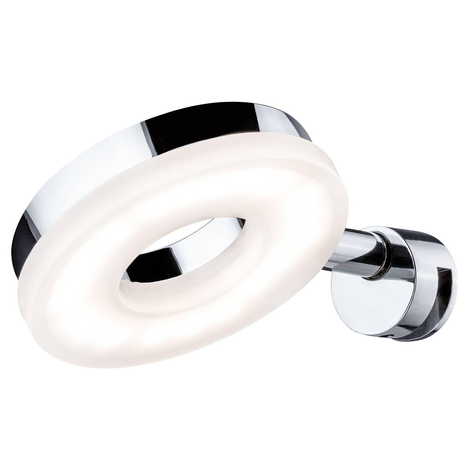 LED-Badleuchte Becrux Acrylglas / Chrom 1-flammig 0