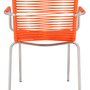 Fiam Mya Spaghetti Stapelsessel Orange 4