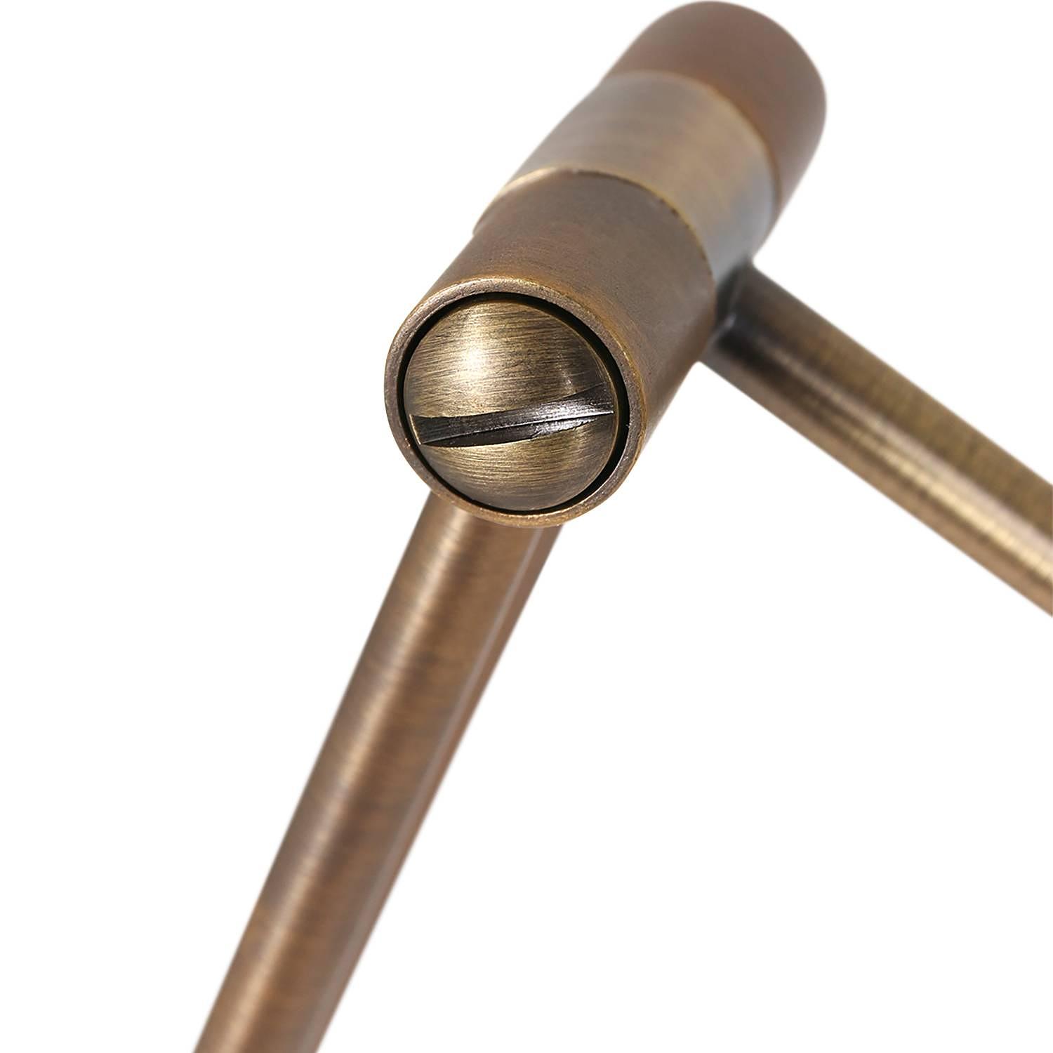 1-Flammig Zodiac II LED-Wandleuchte Stahl  4