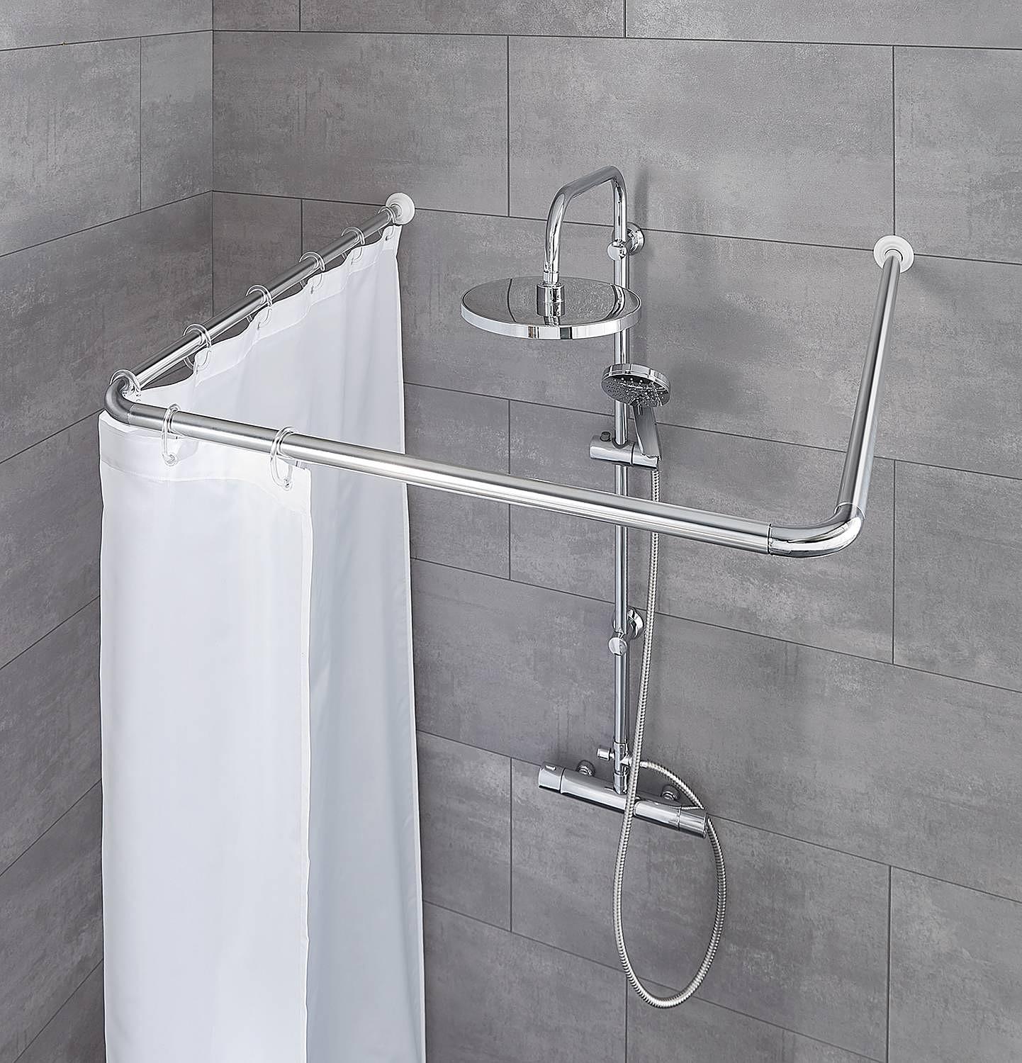 Winkelstange Universal-Stange Aluminium Silber 4