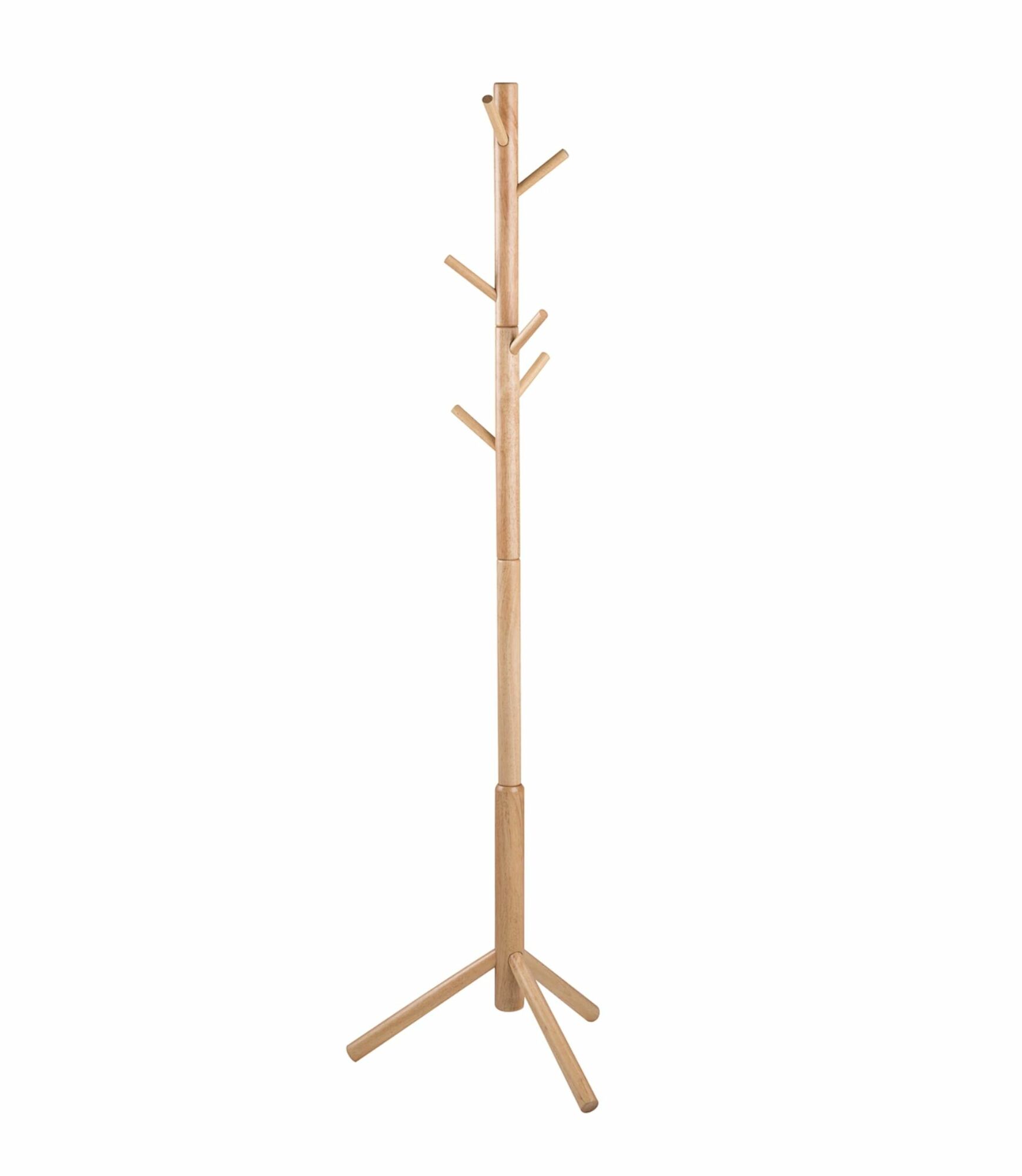 Coat rack Vind Rubber tree solid Rubber tree 0