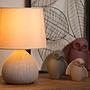 Ramzi Table Lamp Ceramic Grey 4