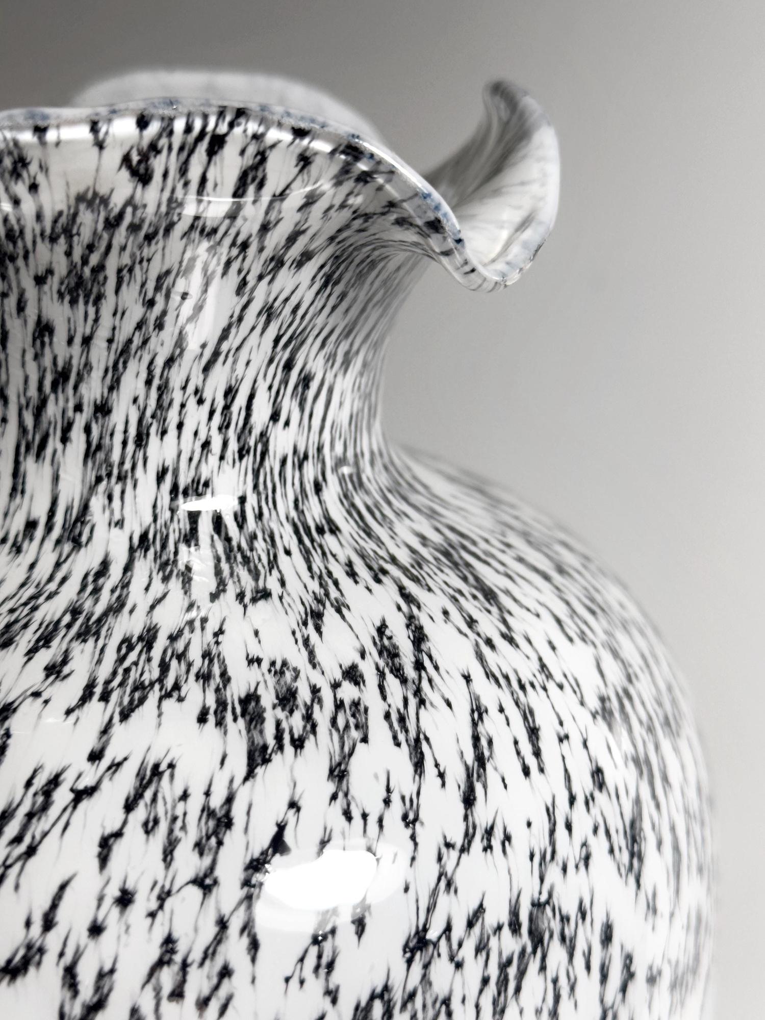 Vintage Vase Murano Glass 80s 1