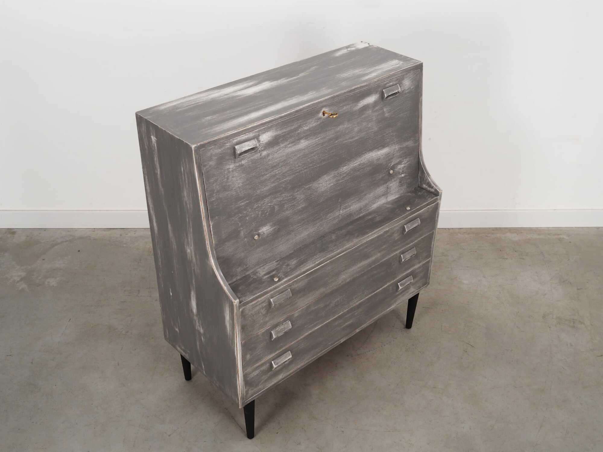 Secretary Wood Grey 1960s 7
