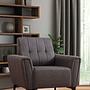 Hamlet 1-seater sofa dark grey 1