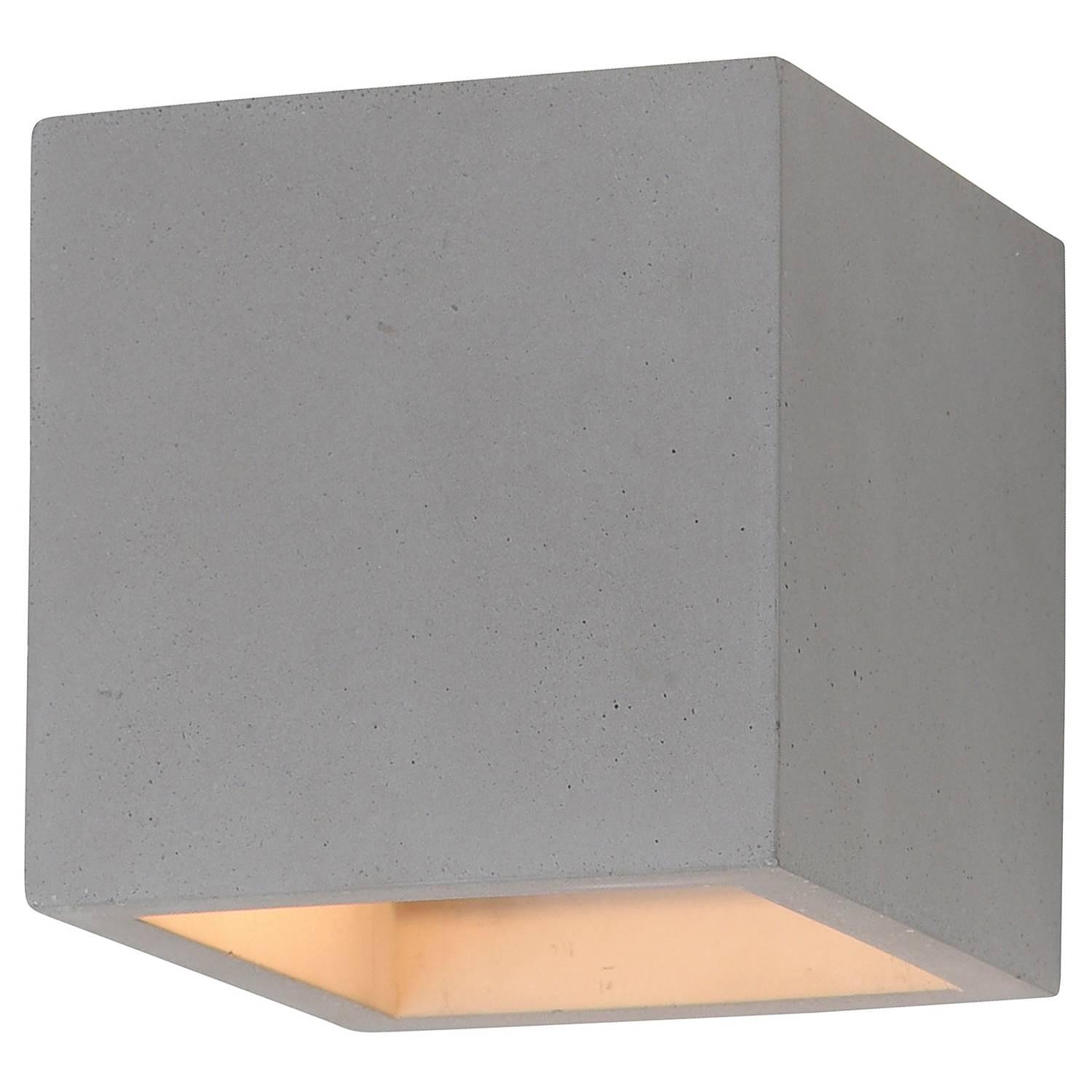 Eton Wandleuchte Beton Metall 1-flammig 0