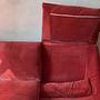 Plumy Sofa 3-Sitzer Baumwolle Rot 5