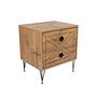 Luna Nachttisch Holz Pine 7