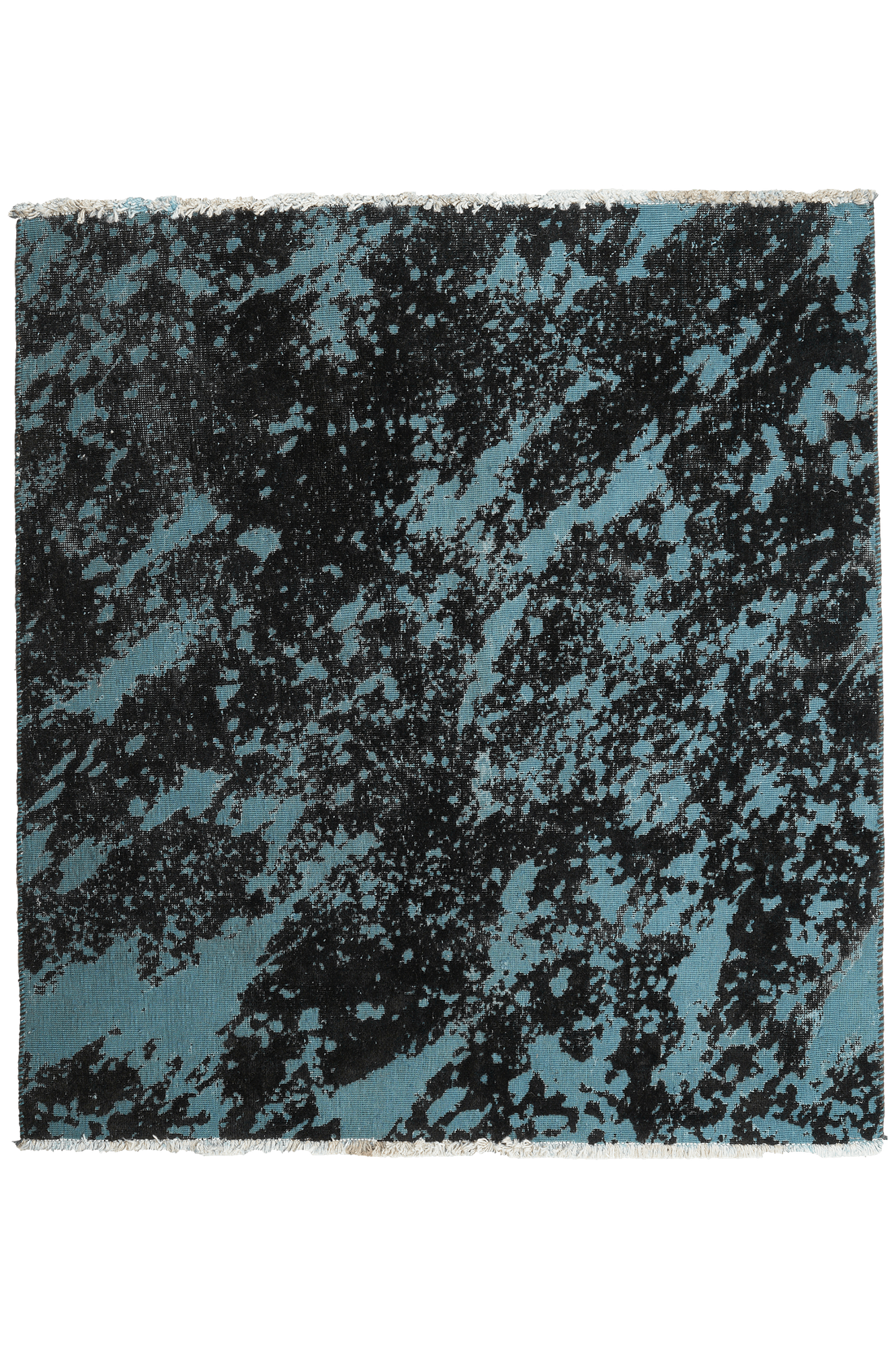 Vintage Teppich Wolle Mehrfarbig 0