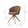 Niimi Esszimmerstuhl Marron 5