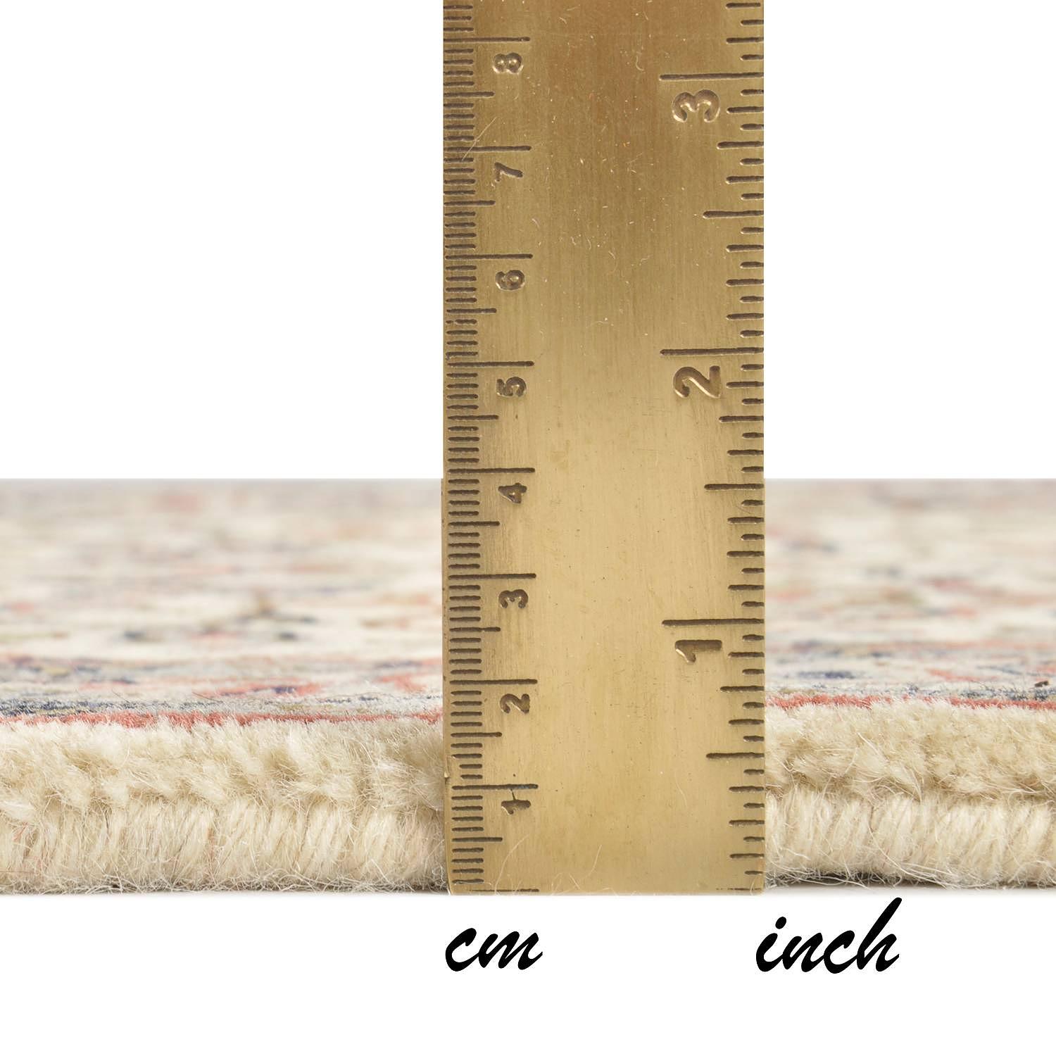 Benares Isfahan Rug Wool Beige 70 x 140 cm 2