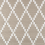 Colour Clash Rauten II Outdoorteppich Natur 1
