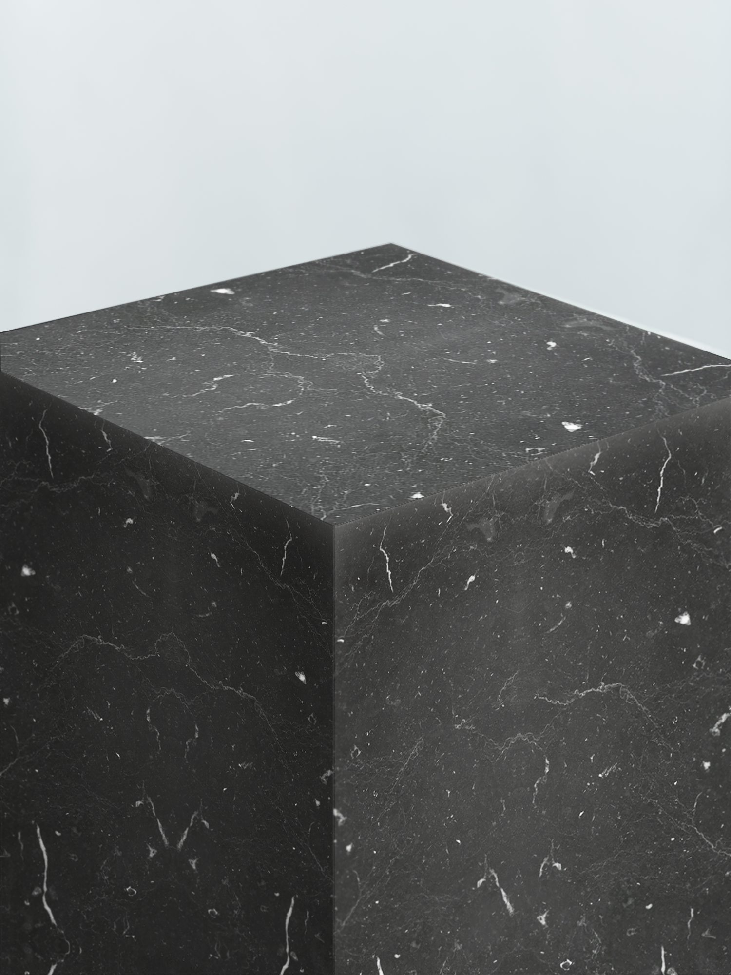 Basamento marmo Marquina nero 4