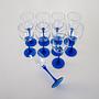 Weingläser 8x Blau 5