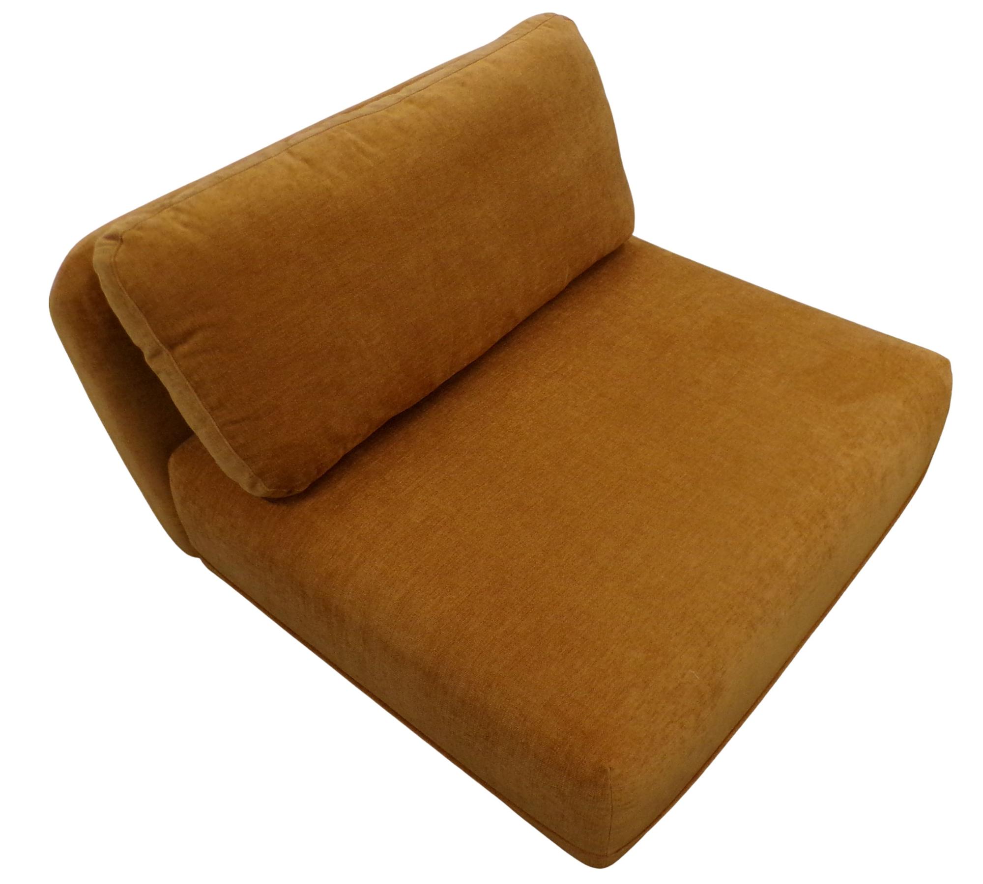 Ellis 1-seater sofa module Danny Amber 7