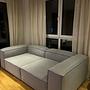 Lennon Sofa 3-Sitzer Grau 1