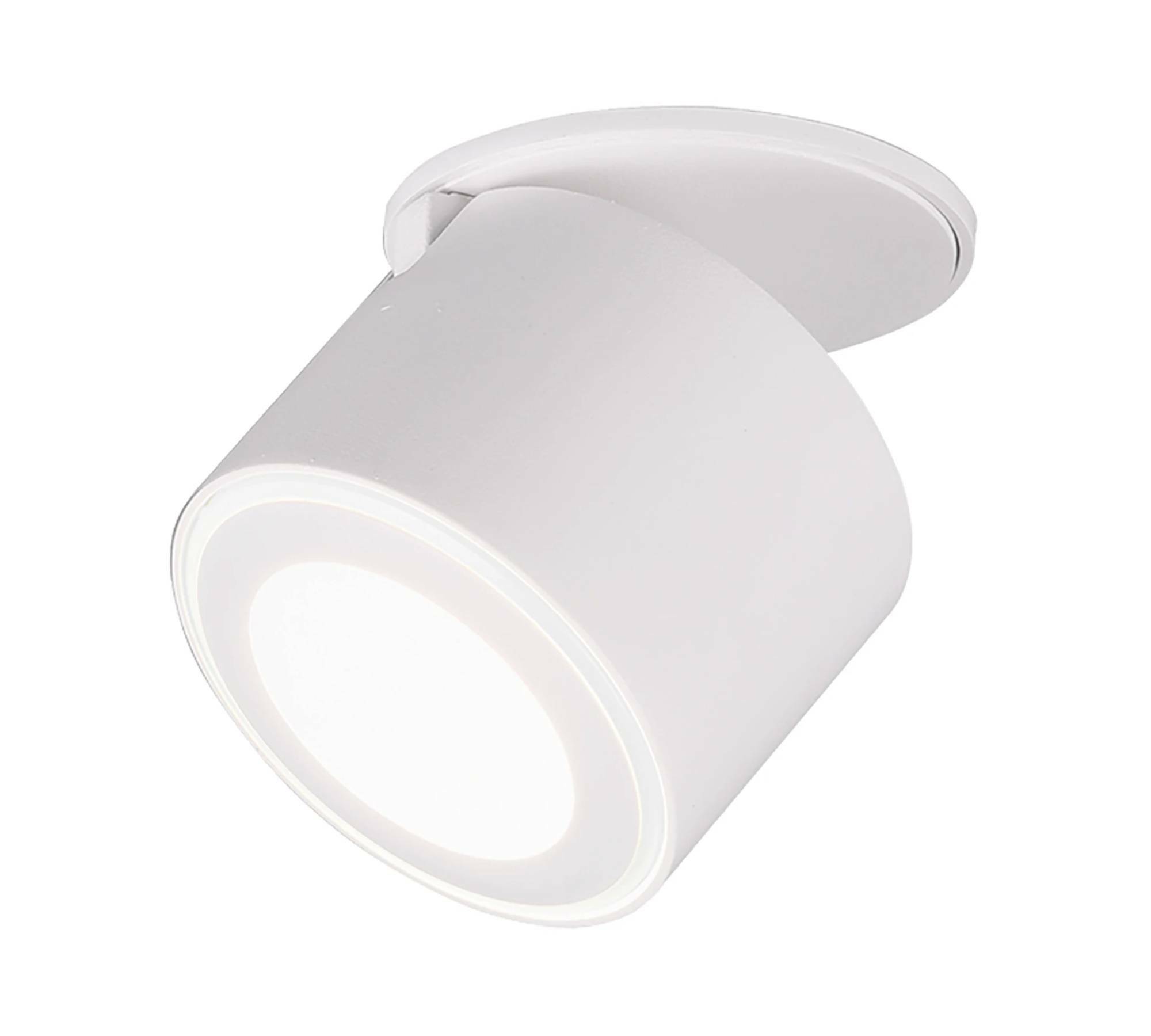 Schwenkbarer LED-Spot Weiß 0