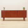 Vintage Sideboard Teakholz Braun 1970er Jahre 1