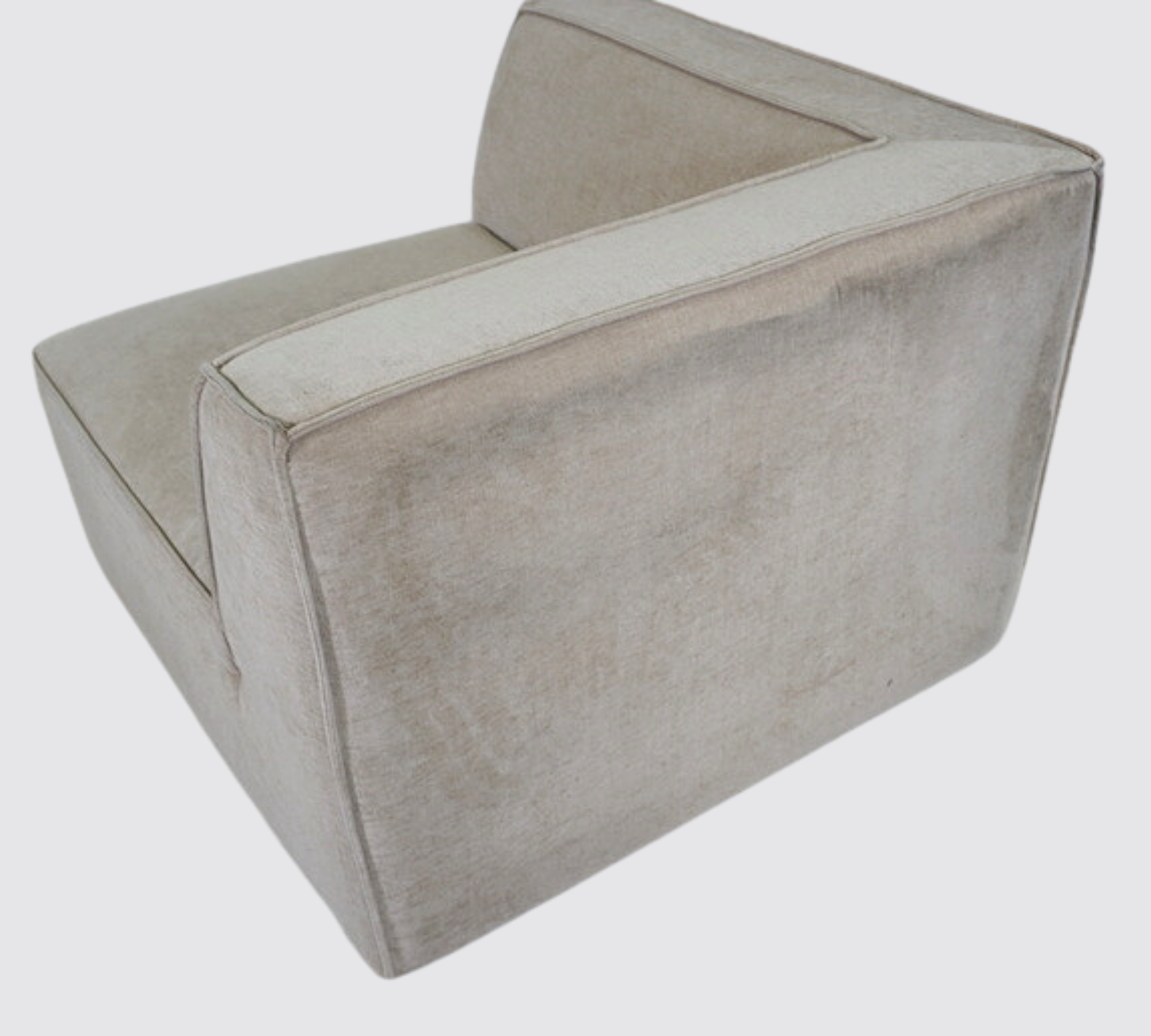 Dane 1-Seater Corner Module Left Danny Cream 9