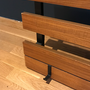 Vintage Wandgarderobe Holz 4