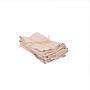 4x Serviette Leinen Beige 6
