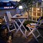 Garden dining set MORNING STAR set of 3 Acacia semi-solid Brown 3