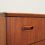 Chest of drawers Teak Brown 1970s 14