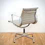 Eames EA 108 Aluminium Chair Drehbar Hopsack Grau 2