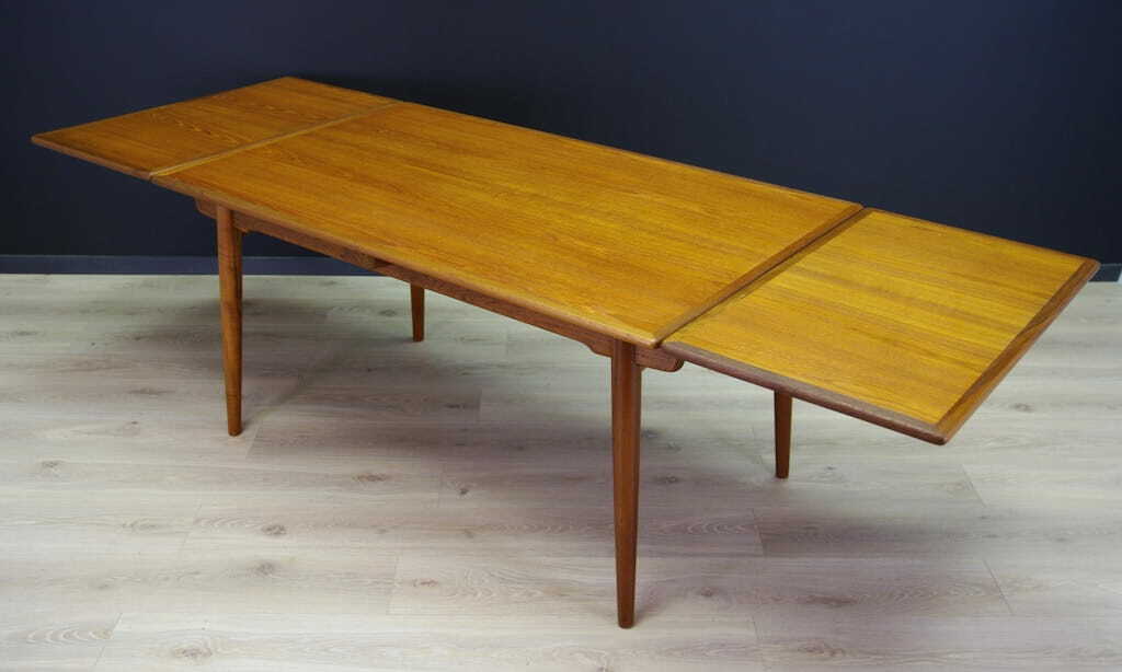 AT-312 Table Wood Brown 1960s 9