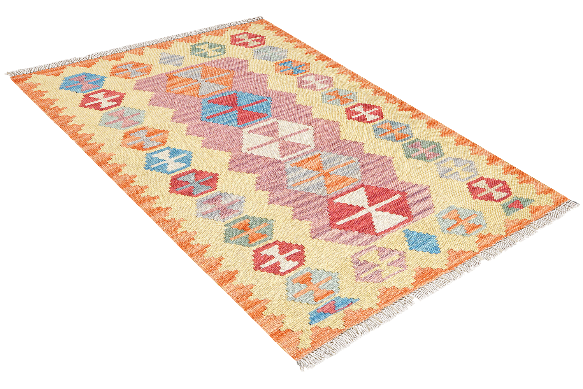 Kilim Gashgai Wool Pink 2