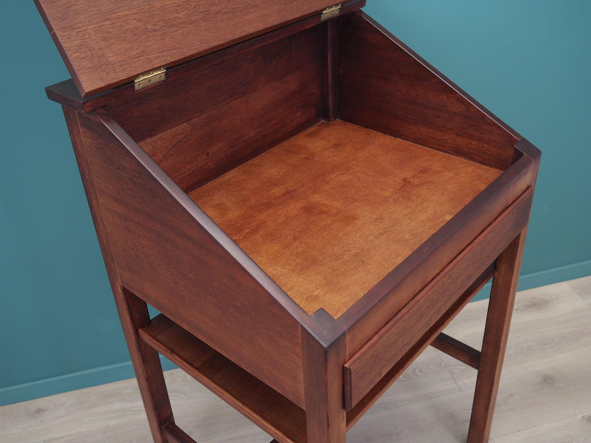 Mahogany Secretary 1960s 9