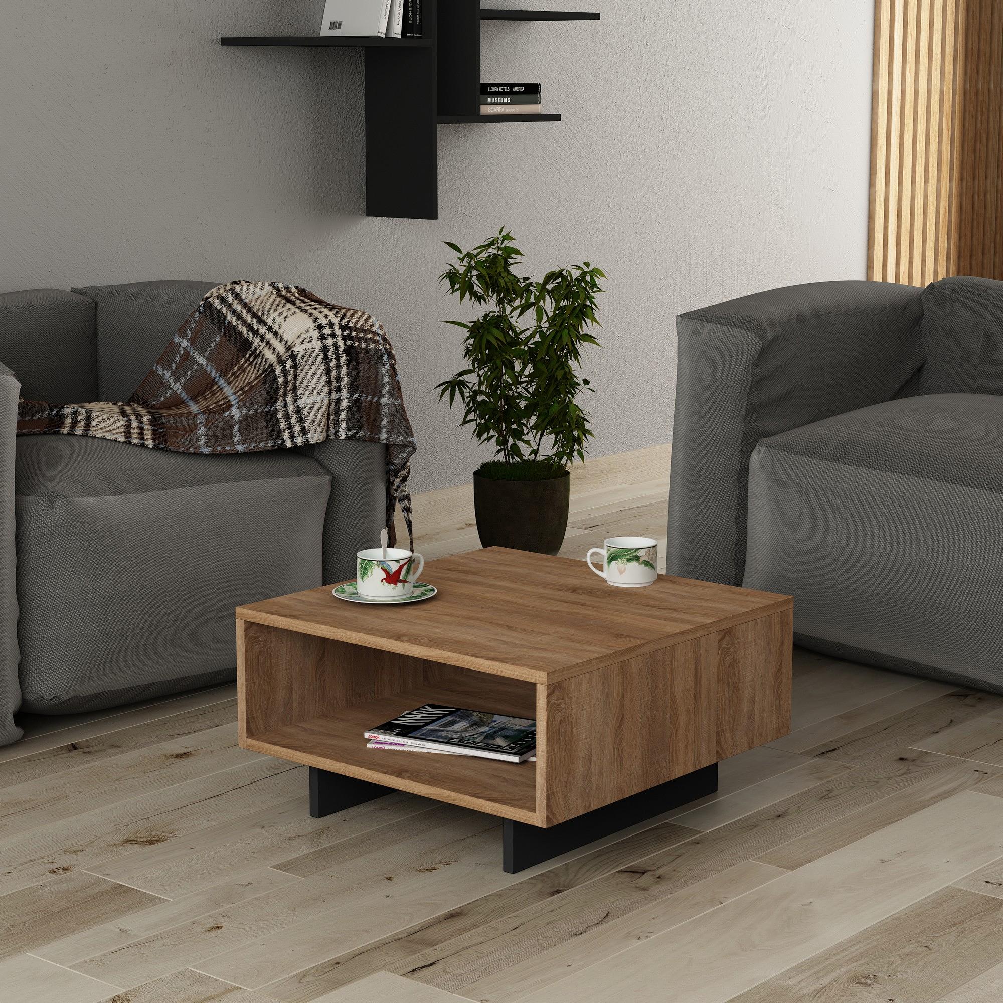 Hola Couchtisch Oak Anthrazit 0