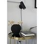 Wall lamp Paris Steel 1-bulb Black 3