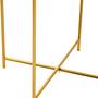 Trosa Beistelltisch Schwarz Gold 4