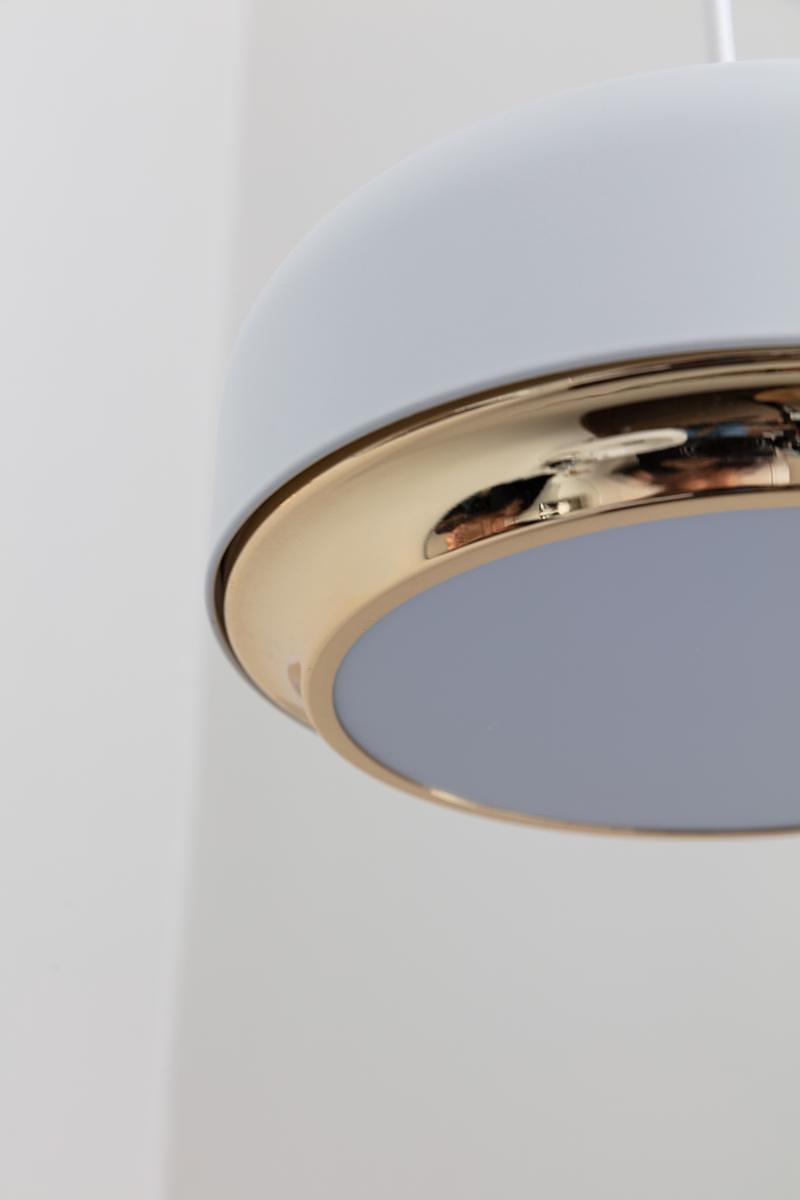 Hazel Mini Pendant Light Metal White 3