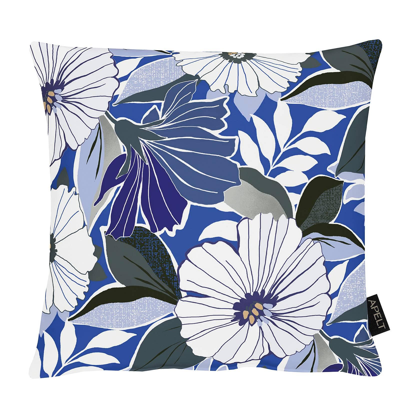 Dekokissen Astrid Baumwollstoff Blau 39 x 39 cm 0