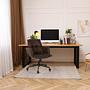 Solao Life  Office Chair Swivel Fabric Dark Brown 5