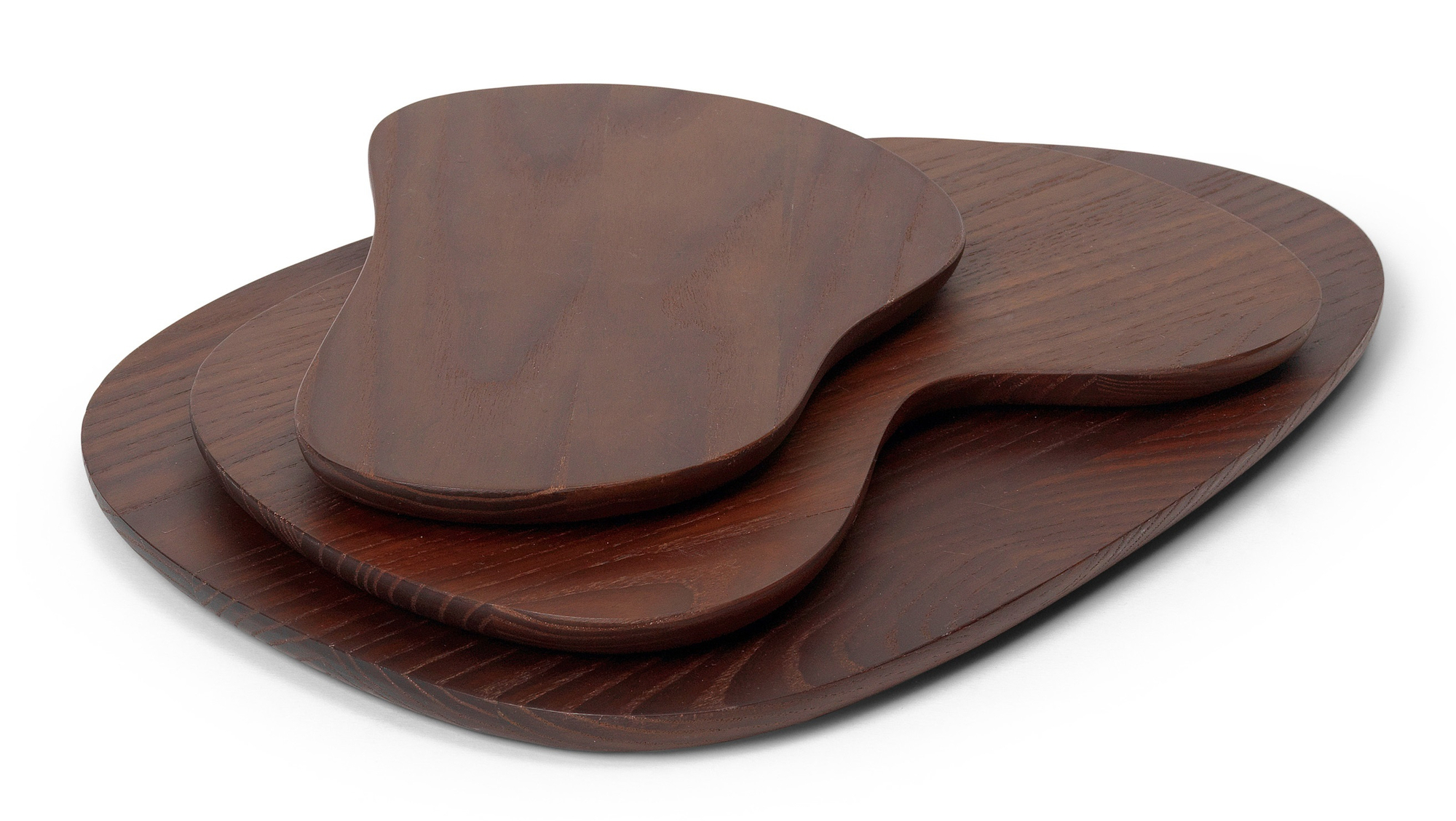 Cutting boards 3-piece set Brown 2