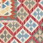 Kelim Gashgai Carpet Wool Red 4