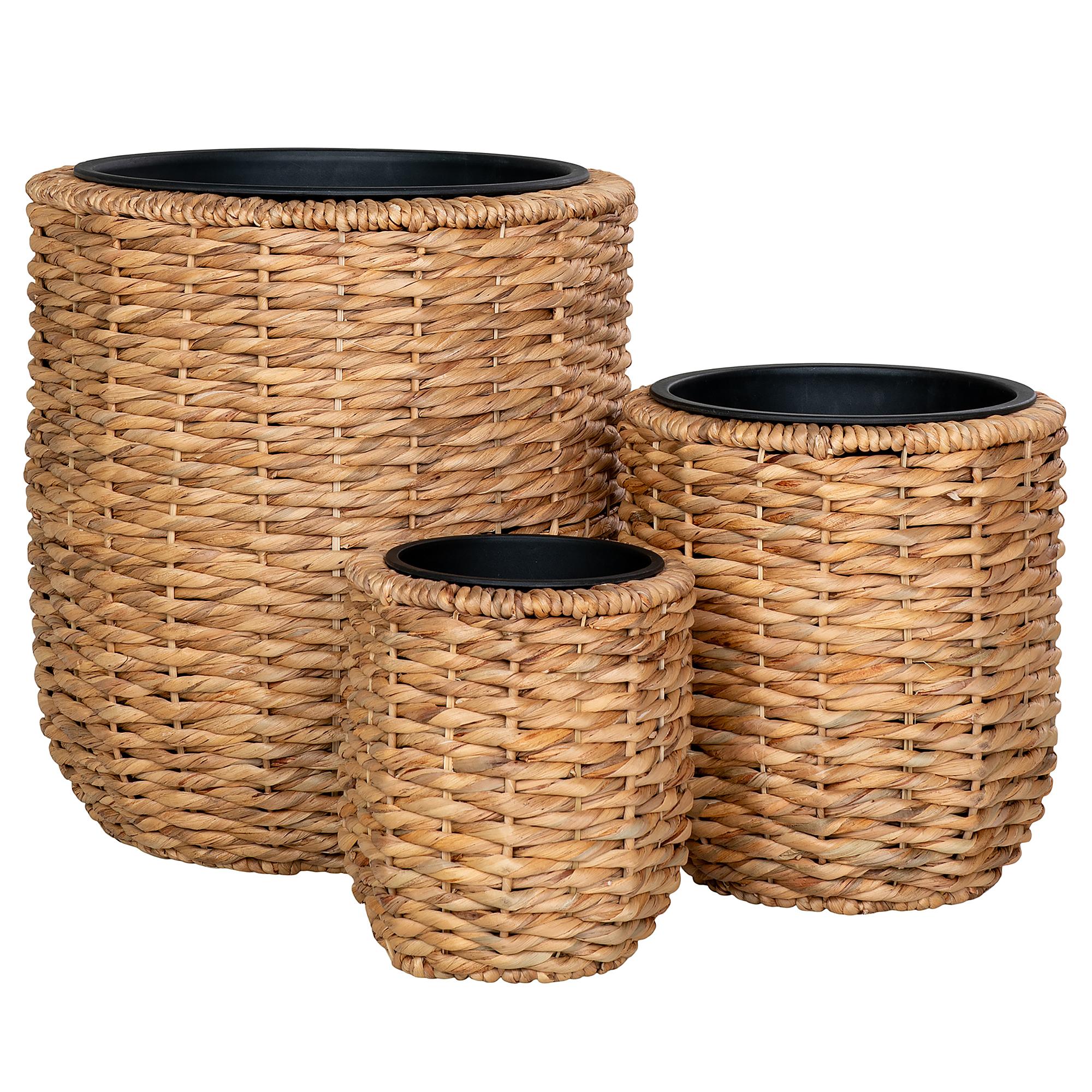 Hanoi Planter Set of 3 Brown 0